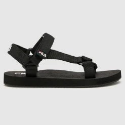 Fila Women's Sarzana Sandal Black Red -Savannah Shop 613992 C 0001 74