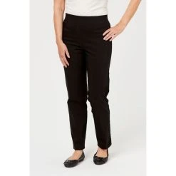 Savannah Full Length Bengaline Pant Black -Savannah Shop 615925 C 0001 00
