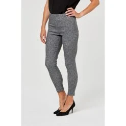 Khoko Smart Full Length Bengaline Pants Check -Savannah Shop 616312 C 0961 10 2