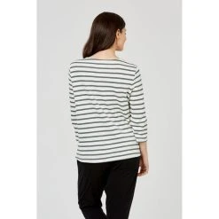 Anthology Long Sleeve Wrap Front Top Khaki X Large -Savannah Shop 617046 C 0312 62 3