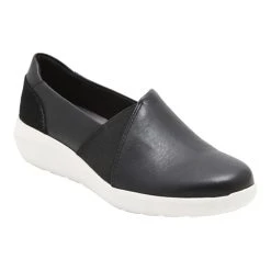 Cloud Steppers By Clarks Kayleigh Step Women's Slip On Black -Savannah Shop 619662 C 0001 00 3