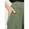Khoko Smart Button Linen Pant Olive 18 -Savannah Shop 621481 C 0313 71 4