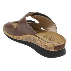 Natural Comfort Beatrice Women's Wedged Slide Tan 8 -Savannah Shop 622168 C 0921 66 2
