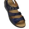Natural Comfort Ashland Women's Wedged Sandal Navy -Savannah Shop 622171 C 0410 00 4