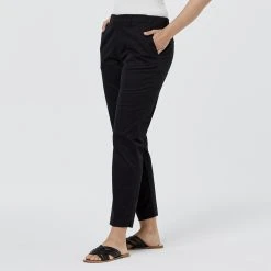 Savannah Classic Cotton Stretch Pant Black -Savannah Shop 622403 C 0001 00 2