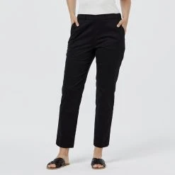 Savannah Classic Cotton Stretch Pant Black -Savannah Shop 622403 C 0001 00