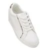 Khoko Cruz Women's Lace Up Sneaker White 7 -Savannah Shop 623007 C 0100 00 4