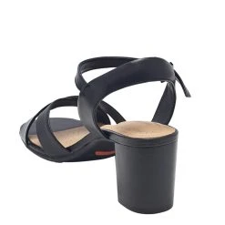 Hush Puppies Lia Women's Block Heeled Sandal Black 8 Hush Puppies Lia Women's Block Heeled Sandal Black -Savannah Shop 623045 C 0001 00 2