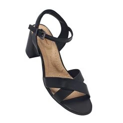 Hush Puppies Lia Women's Block Heeled Sandal Black