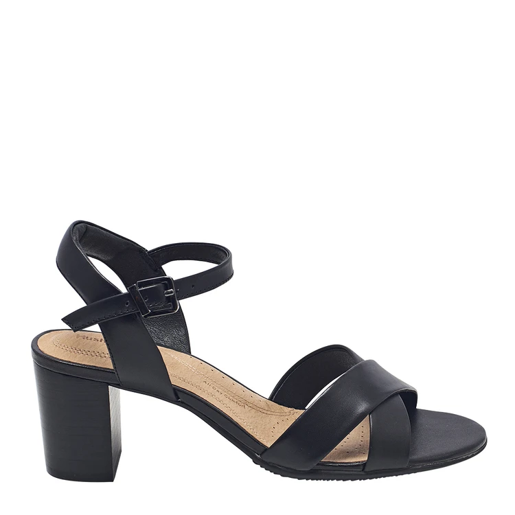 Hush Puppies Lia Women's Block Heeled Sandal Black 6 Hush Puppies Lia Women's Block Heeled Sandal Black - Image 4