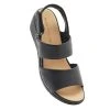 Hush Puppies Reyna Women's Wedge Sandal Black -Savannah Shop 623050 C 0001 00 4