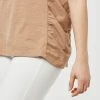 Khoko Collection BCI Cotton Twist Front Tee Biscuit Small 2 Khoko Collection BCI Cotton Twist Front Tee Biscuit Small -Savannah Shop 623653 C 0260 13 4