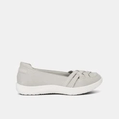 Cloud Steppers By Clarks Adella Poppy Women's Leisure Slip On Grey 9 Cloud Steppers By Clarks Adella Poppy Women's Leisure Slip On Grey -Savannah Shop 624385 C 0020 00