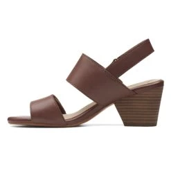 Cloud Steppers By Clarks Lorene Bright Women's Heeled Sandal Tan 7 UK -Savannah Shop 624389 C 0921 66 2