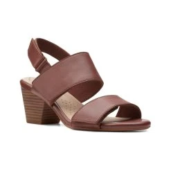 Cloud Steppers By Clarks Lorene Bright Women's Heeled Sandal Tan 7 UK -Savannah Shop 624389 C 0921 66 6