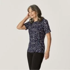 Savannah Twist Top Navy & Multicoloured -Savannah Shop 625722 C 1411 66 2