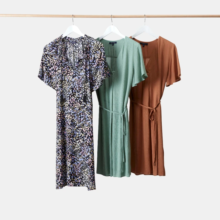 Savannah Smock Tassel Dress Multicoloured Print 3 Savannah Smock Tassel Dress Multicoloured Print