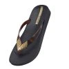 Ipanema Elegance Women's Wedged Thong Black & Brown 2 Ipanema Elegance Women's Wedged Thong Black & Brown -Savannah Shop 627175 C 1005 28 4