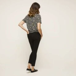 Khoko Smart Full Length Bengaline Pant Black 8 Khoko Smart Full Length Bengaline Pant Black -Savannah Shop 628367 C 0001 00 2