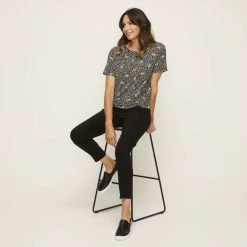 Khoko Smart Full Length Bengaline Pant Black 7 Khoko Smart Full Length Bengaline Pant Black -Savannah Shop 628367 C 0001 00 3