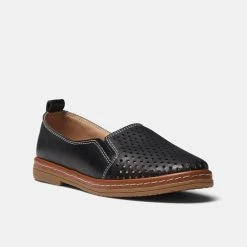 Savannah Rachel Slip On With Cut Out Black -Savannah Shop 629502 C 0001 00 4