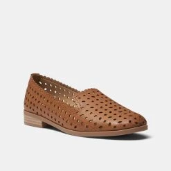 Savannah Kaylee 2 Cut Out Detail Loafer Tan -Savannah Shop 629507 C 0921 66 3