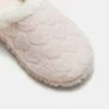 Sash & Rose Bardot Heart Scuff Slipper Pink
