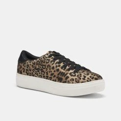 Khoko Sienna Lace Up Platform Sneaker Leopard -Savannah Shop 630886 C 0201 73 2