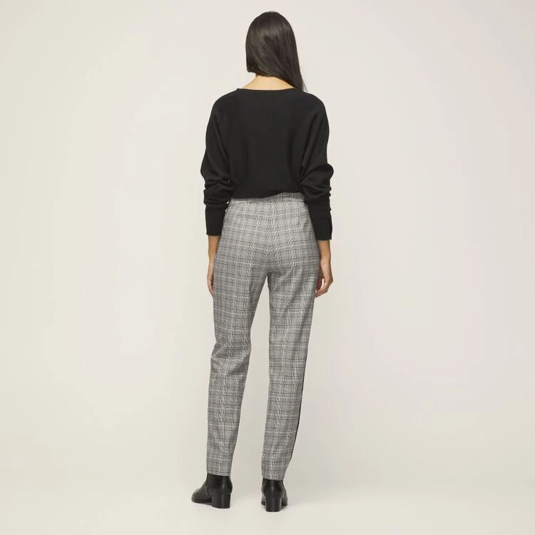 Jane Lamerton Contrast Houndstooth Pant Black & Ivory 5 Jane Lamerton Contrast Houndstooth Pant Black & Ivory - Image 3