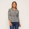 Jane Lamerton Wrap Top Paisley Print -Savannah Shop 631693 C 0964 67