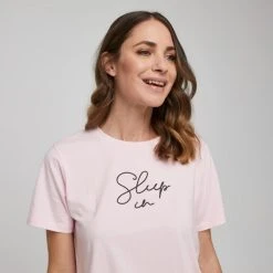 Sash & Rose Everyday Sleep Tee Light Pink 7 Sash & Rose Everyday Sleep Tee Light Pink -Savannah Shop 634811 C 0681 08 3