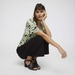 Stella Yasmine Wide Leg Jersey Pant Black 12 9 Stella Yasmine Wide Leg Jersey Pant Black 12 -Savannah Shop 634879 C 0001 00 3