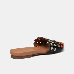 Savannah Bree Woven Slide Black -Savannah Shop 638982 C 0001 00 3