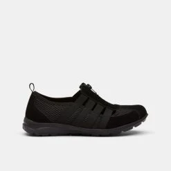 Savannah Monroe2 Casual Leisure Slip On Shoe Black -Savannah Shop 638993 C 0001 00