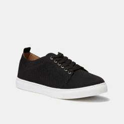 Khoko Pina Lace Up Sneaker Black -Savannah Shop 639512 C 0001 00 2