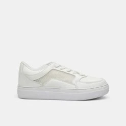 Khoko Theo Platform With Mesh White 9 Khoko Theo Platform With Mesh White -Savannah Shop 639513 C 0100 00