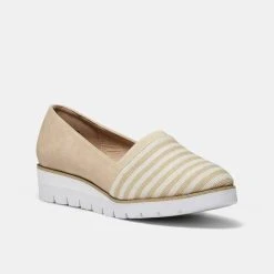 Savannah Liberty Wedge Slip On Natural Stripe 8 Savannah Liberty Wedge Slip On Natural Stripe -Savannah Shop 639524 C 1100 31 2