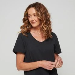 Khoko Collection Cotton Slub Tier Dress Black