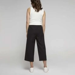 Jane Lamerton Pintuck Culotte Black -Savannah Shop 640560 C 0001 00 2
