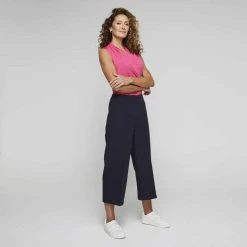 Jane Lamerton Pintuck Culotte Fr Navy -Savannah Shop 640561 C 0410 44