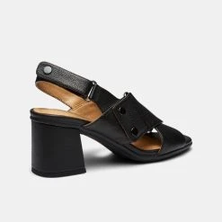 Hush Puppies Flashback Crossover Sandal Black 7 -Savannah Shop 641913 C 0001 00 3