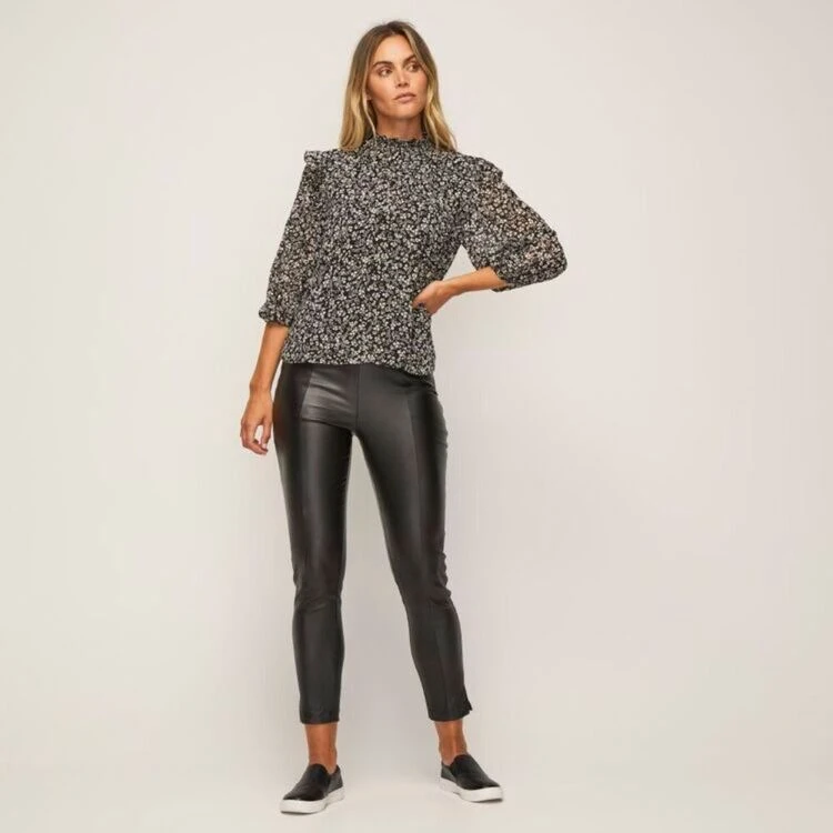 Leona Edmiston Ruby Shirred Trim Top Print 7 Leona Edmiston Ruby Shirred Trim Top Print - Image 5