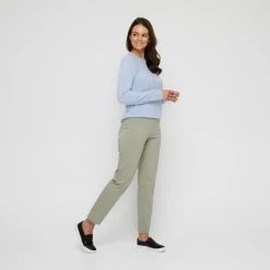 Savannah Full Length Bengaline Pant Khaki