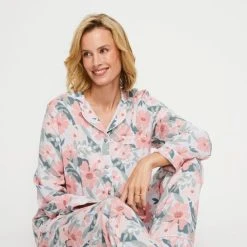 Sash & Rose Woven Long Viscose Set Print Small 10 Sash & Rose Woven Long Viscose Set Print Small -Savannah Shop BP629525007 print msc 4