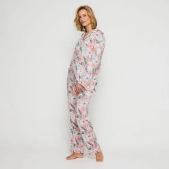 Sash & Rose Woven Long Viscose Set Print Small
