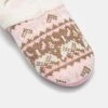 Sash & Rose Blossom Knit Scuff Slipper Multicoloured -Savannah Shop BP630878001 multi msc 4