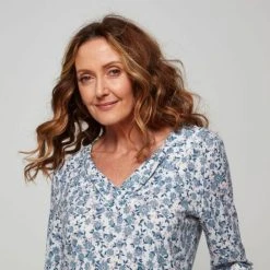 Savannah Brushed Ruched Vee Top Daisy 9 Savannah Brushed Ruched Vee Top Daisy -Savannah Shop BP631777001 daisy owh