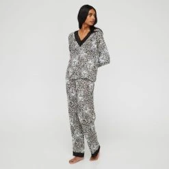 JANE LAMERTON JANE LAMERTON LEOPARD SLEEP PANT -Savannah Shop BP632084002 leopard msc 3