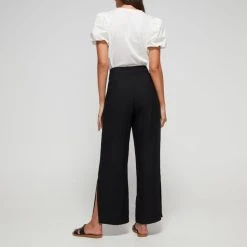 JB Jayson Brunsdon Women's Side Split Pant Black -Savannah Shop BP634809001 black 10