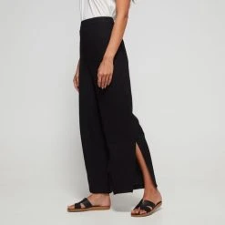 JB Jayson Brunsdon Women's Side Split Pant Black -Savannah Shop BP634809001 black 18